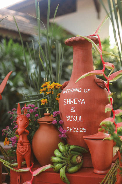 Signage — Wedding decor — Alila Diwa Goa